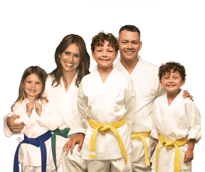 Martial Arts Lessons for Families in San Antonio TX - Group Family for Martial Arts Footer Banner