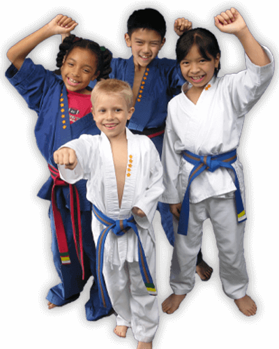 Martial Arts Summer Camp for Kids in San Antonio TX - Happy Group of Kids Banner Summer Camp Page